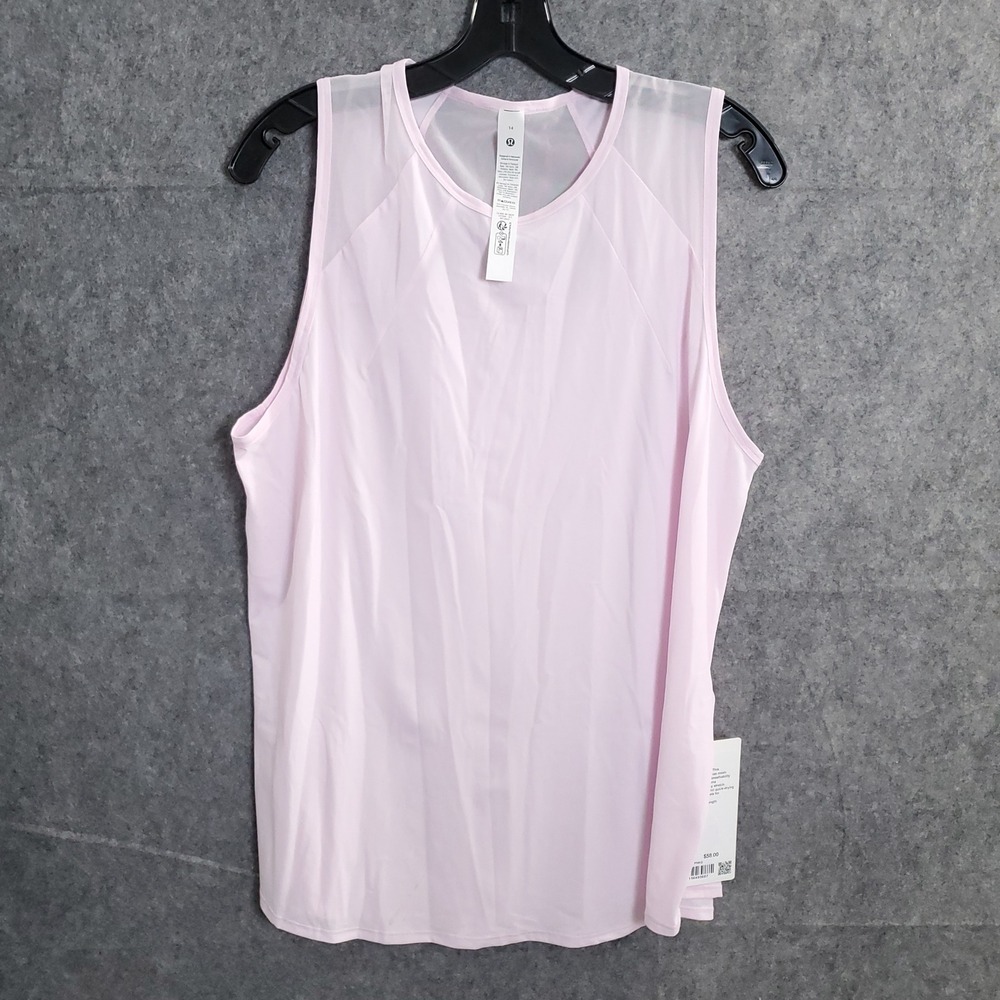 lululemon athletica Sculpt Tank Light Pink - 14